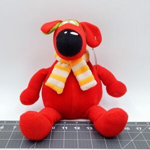 Fido Red Dog Plush Carousel Softoys 24K Stuffed Animal 12 Inch 2012 Tag